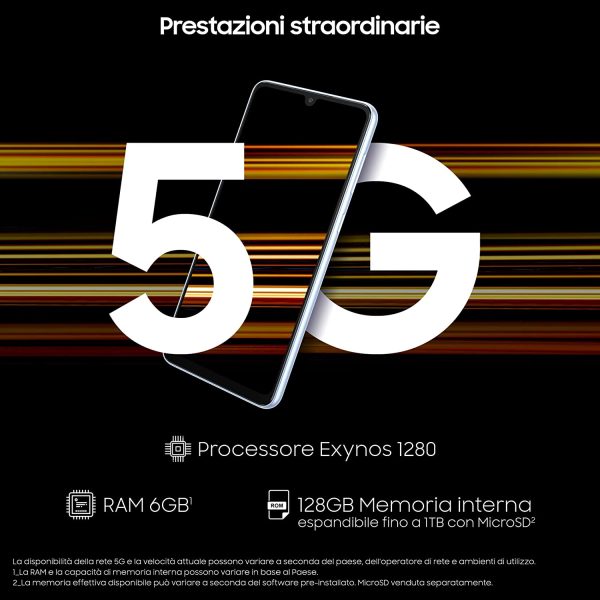 SAMSUNG GALAXY A53 5G 6GB/128GB BLACK - immagine 4