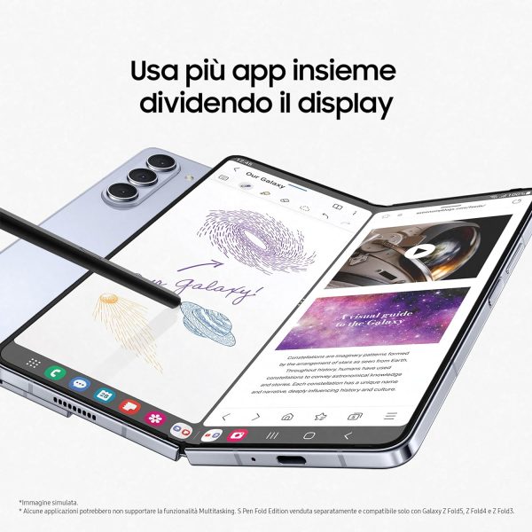 SAMSUNG Z FOLD 5 12GB/256GB 5G Black - immagine 4